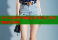 为什么禁漫天堂更新后依然无法正常使用的原因解析