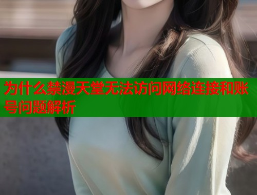 为什么禁漫天堂无法访问网络连接和账号问题解析