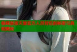 偷窥禁漫天堂官方人员背后的秘密与真相揭秘