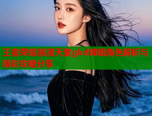 王者荣耀禁漫天堂gkd嫦娥角色解析与精彩攻略分享